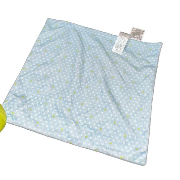 Carters Lovey Frog Plush Security Blanket Rattle Stars Precious Firsts Shower - Picture 11 of 14